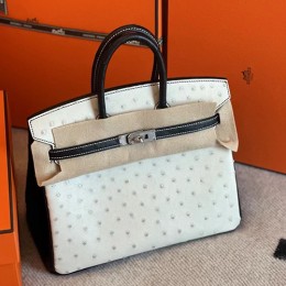 [홍콩명품.Hermes] 에르메스 25SS 로고 Birkin 25 토트백 핸드백 (화이트-은장), BGM5297, 홍콩명품가방,명품쇼핑몰,크로스백,핸드백,구매대행