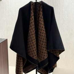 [홍콩명품.LOUIS VUITTON] 루이비통 25SS 로고 모노그램 리버서블 캐시미어 스카프 머플러 (블랙-브라운), ET3177, 홍콩명품의류,구매대행,온라인명품