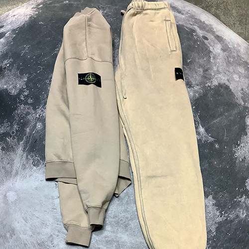 [홍콩명품.Stone Island] 스톤아일랜드 25SS 로고 탈부착 기모 맨투맨 티셔츠 + 조거 팬츠 바지 상하의 세트 (5컬러), BM23491, ST1, 레플리카의류,미러급사이트