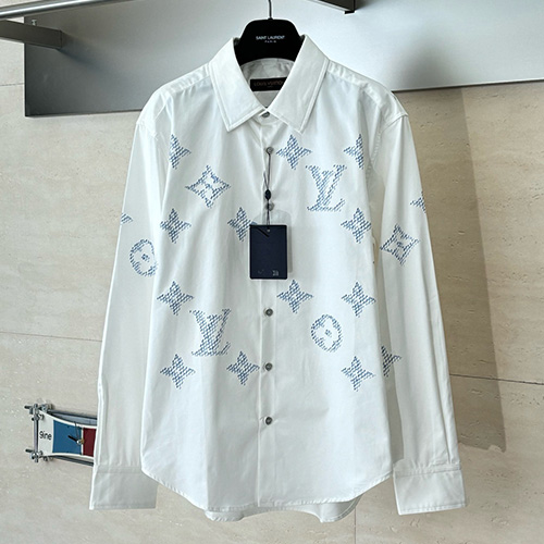 [홍콩명품.LOUIS VUITTON] 루이비통 25SS 로고 모노그램 남방 셔츠 (2컬러), BM23549, KB, 레플리카의류,미러급사이트