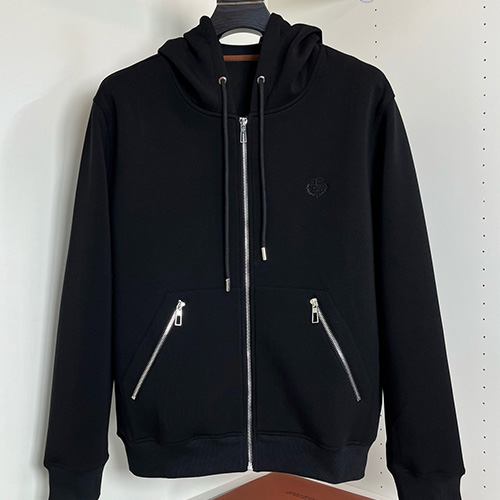 [홍콩명품.Loro Piana] 로로피아나 25SS 로고 자수 후드 집업 자켓 (2컬러), BM23630, HH, 레플리카의류,미러급사이트