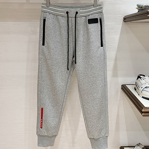 [홍콩명품,PRADA] 프라다 25SS 로고 기모 조거 팬츠 바지 (2컬러), BM23765, HH, 레플리카의류,미러급사이트