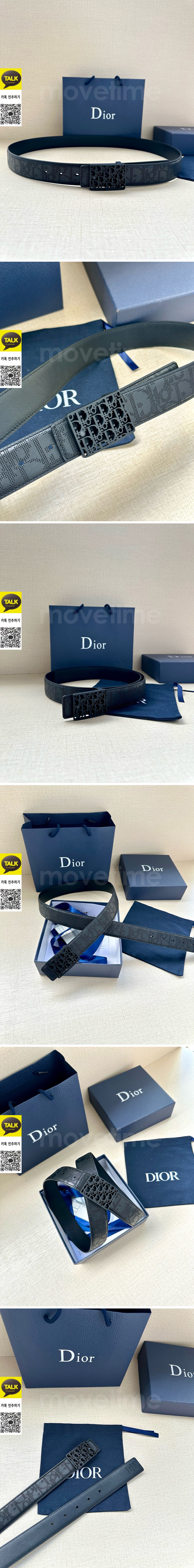 [홍콩명품,Christian Dior] 디올 25SS 로고 오블리크 리버서블 레더 가죽 벨트 (블랙), 3.5cm, BT1492, 명품레플리카,인터넷쇼핑몰,남자명품,해외직구