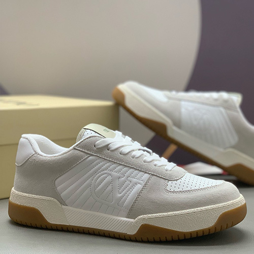 [홍콩명품.Valentino] 발렌티노 25SS 로고 남여 레더 가죽 스니커즈 운동화 (그레이-화이트), SE5928, PMD, 명품스니커즈,운동화,구두,로퍼,하이탑,신발