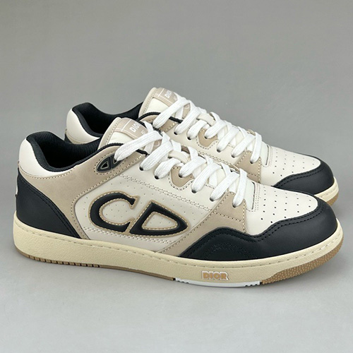 [홍콩명품,Christian Dior] 디올 25SS 로고 남여 B57 스니커즈 운동화 (블랙-베이지-화이트), SE5931, S3, 명품스니커즈,운동화,구두,로퍼,하이탑,신발