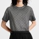 [홍콩명품.LOUIS VUITTON] 루이비통 25SS 로고 여성 모노그램 반팔 티셔츠 (그레이), BM24147, MC, 레플리카의류,미러급사이트