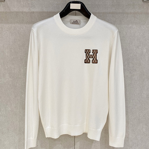 [홍콩명품.Hermes] 에르메스 25SS 로고 H 니트 스웨터 (2컬러), BM24178, HH, 레플리카의류,미러급사이트