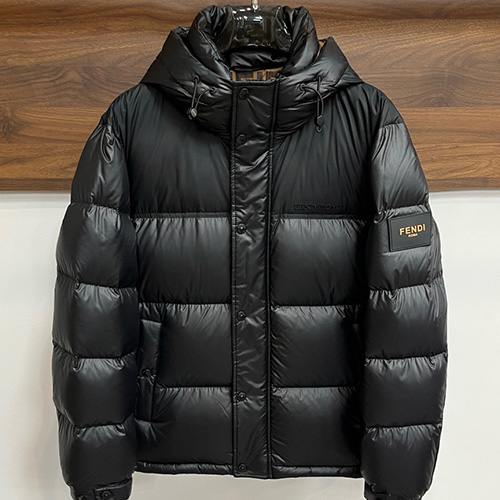 [홍콩명품,FENDI] 펜디 25SS 로고 후드 구스다운 패딩 자켓 (2컬러), BM24218, HH, 레플리카의류,미러급사이트