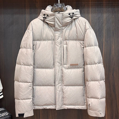 [홍콩명품.ZEGNA] 제냐 25SS 로고 후드 구스다운 패딩 자켓 (2컬러), BM24224, HH, 레플리카의류,미러급사이트