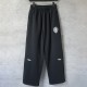 [홍콩명품.BALENCIAGA] 발렌시아가 25SS 로고 자수 조거 팬츠 바지 (블랙), BM24260, KK, 레플리카의류,미러급사이트