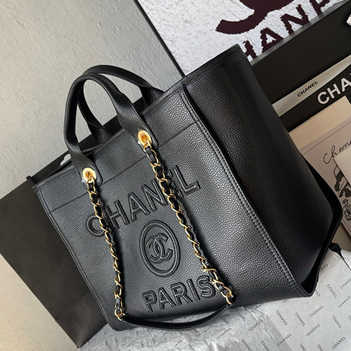 [홍콩명품.CHANEL] 샤넬 25SS 로고 퀄팅 레더 가죽 토트백 핸드백 (블랙-금장), BGM5460, YF, 홍콩명품가방,명품쇼핑몰,크로스백,핸드백,구매대행