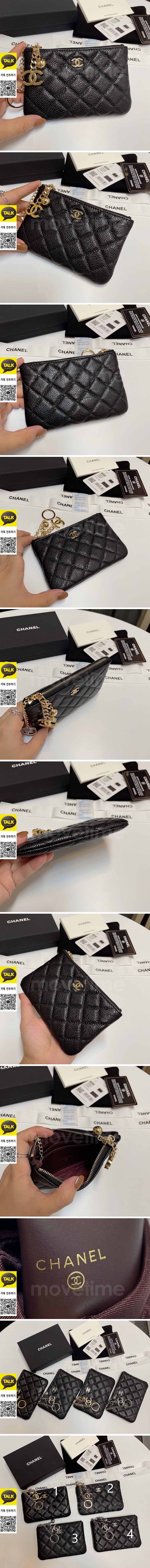 [홍콩명품.CHANEL] 샤넬 25SS 로고 퀄팅 레더 가죽 지갑 (4컬러), BGM5483, YF, 명품지갑,홍콩명품,사이트,명품쇼핑몰