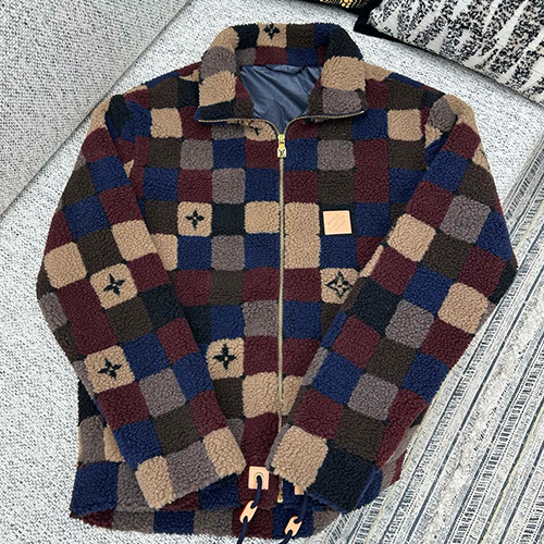 [홍콩명품.LOUIS VUITTON] 루이비통 26SS 로고 패턴 플리스 바람막이 자켓 1AJCAT, BM24369, 레플리카의류,미러급사이트