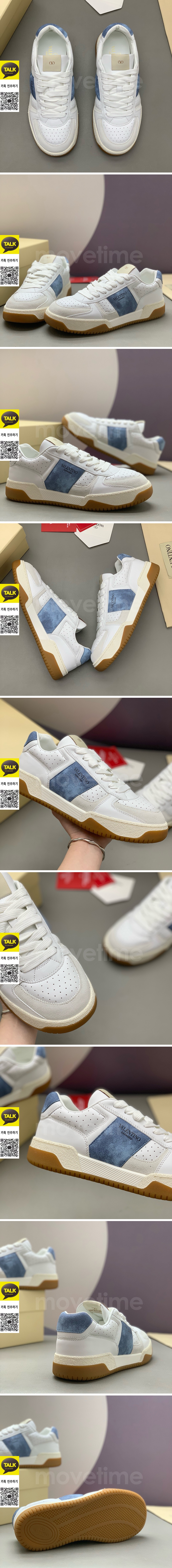 [홍콩명품.Valentino] 발렌티노 26SS 로고 남여 레더 가죽 스니커즈 운동화 (화이트), SE6062, PMD, 명품스니커즈,운동화,구두,로퍼,하이탑,신발