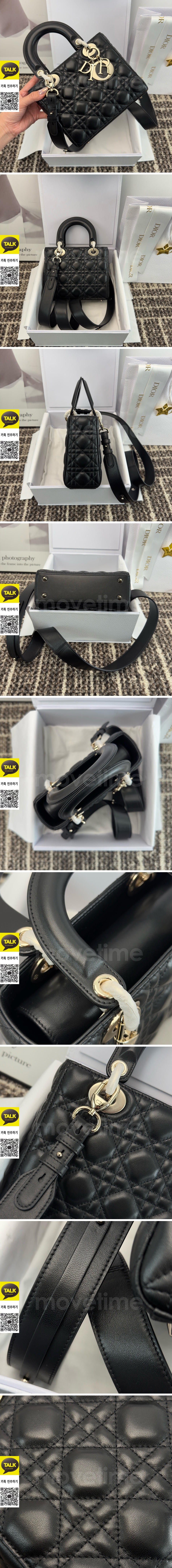 [홍콩명품,Christian Dior] 디올 26SS 로고 Lady Dior My ABC Dior 토트백 핸드백 (블랙), BGM5558, BDA, 홍콩명품가방,명품쇼핑몰,크로스백,핸드백,구매대행