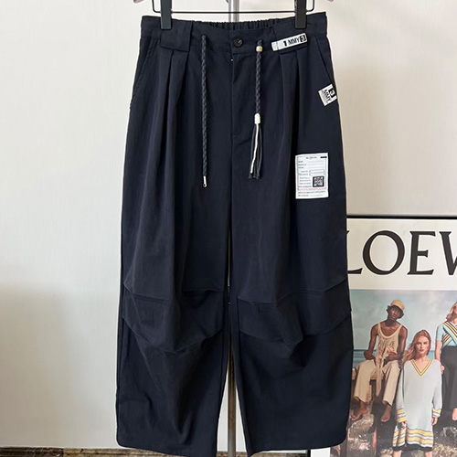 [홍콩명품.MAISON MIHARA YASUHIRO] 메종미하라야스히로 26SS 로고 오버핏 팬츠 바지 (2컬러), BM24707, X2, 레플리카의류,미러급사이트