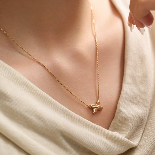 [홍콩명품.CHAUMET] 쇼메 26SS 로고 Liens 다이아 장식 목걸이, ET3413, 홍콩명품의류,구매대행,온라인명품