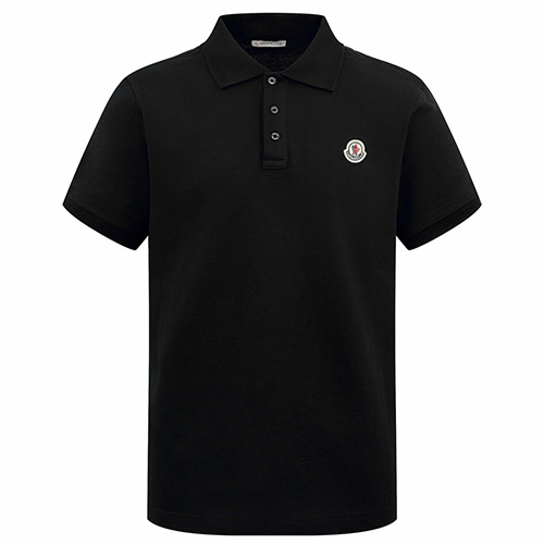 [홍콩명품.MONCLER] 몽클레어 26SS 로고 카라 폴로 반팔 티셔츠 (2컬러), BM24807, KK, 레플리카의류,미러급사이트