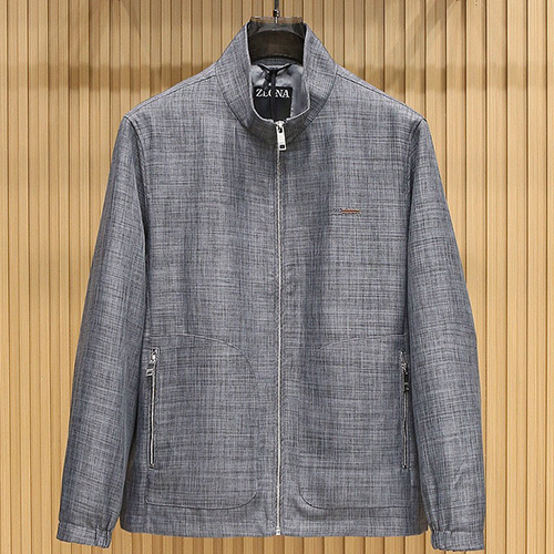 [홍콩명품.ZEGNA] 제냐 26SS 로고 자수 터틀넥 자켓 (3컬러), BM24860, KSM, 레플리카의류,미러급사이트