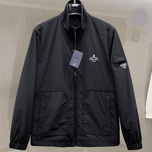 [홍콩명품,PRADA] 프라다 26SS 삼각로고 터틀넥 바람막이 자켓 (2컬러), BM24873, KSM, 레플리카의류,미러급사이트