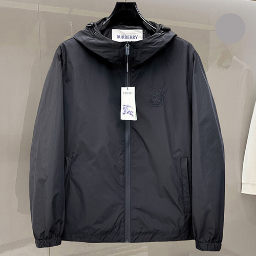 [홍콩명품.Burberry] 버버리 26SS 로고 후드 바람막이 자켓 (블랙), BM24878, KSM, 레플리카의류,미러급사이트