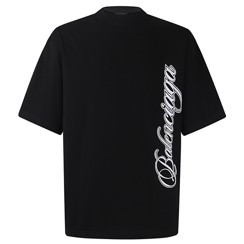 [가격문의][홍콩명품.BALENCIAGA] 발렌시아가 26SS 로고 자수 반팔 티셔츠 (2컬러), BM24906, KK, 레플리카의류,미러급사이트