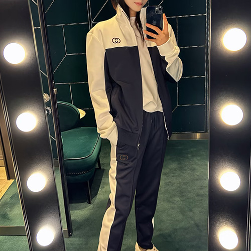 [가격문의][홍콩명품.LOUIS VUITTON] 루이비통 26SS 로고 트레이닝 집업 자켓 + 조거 팬츠 바지 + 쇼츠 반바지 세트 (블랙-화이트), BM24925, KK, 레플리카의류,미러급사이트