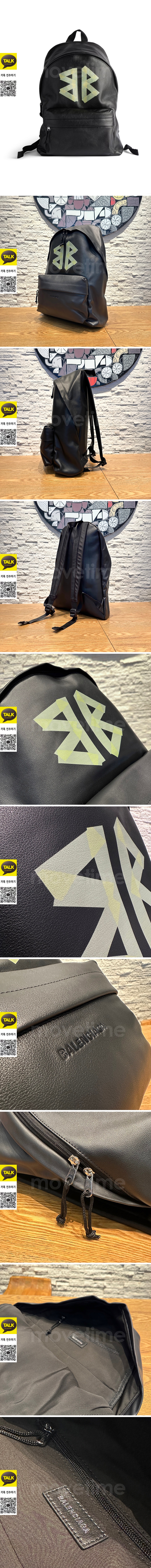 [홍콩명품.BALENCIAGA] 발렌시아가 26SS 로고 Explorer 백팩 (블랙), BGM5696, BUBU, 홍콩명품가방,명품쇼핑몰,크로스백,핸드백,구매대행 상세이미지 2