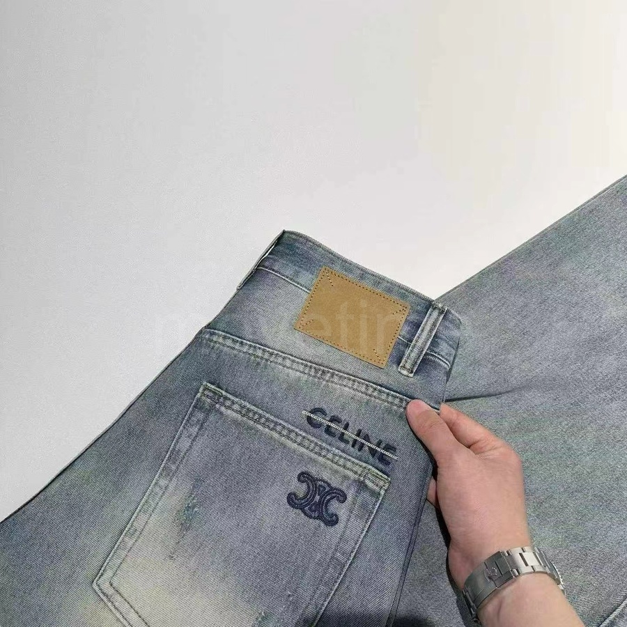 셀린느 로고 데님 팬츠 진 청바지 26SS 상세이미지 4