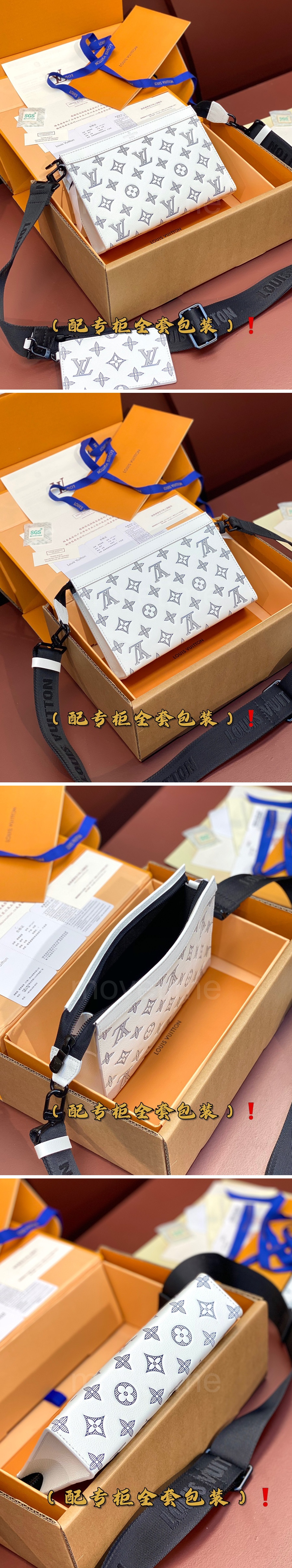 루이비통 로고 모노그램 가스통 웨어러블 월릿 M81115 (화이트) 26SS 상세이미지 2