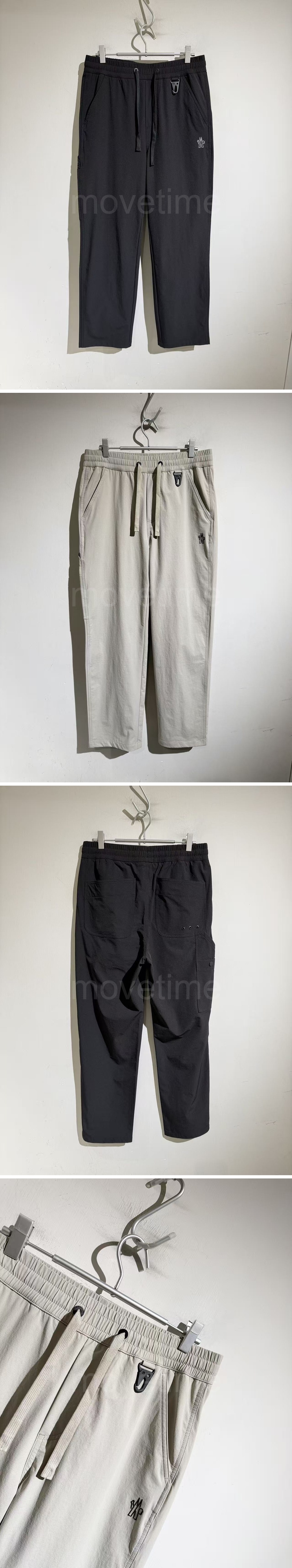 몽클레어 로고 프린트 조거 팬츠 바지 (2컬러) 26SS 상세이미지 2