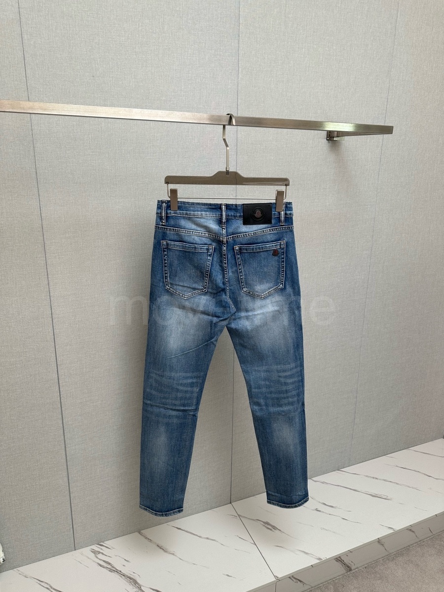 몽클레어 로고 데님 팬츠 진 청바지 26SS 상세이미지 4
