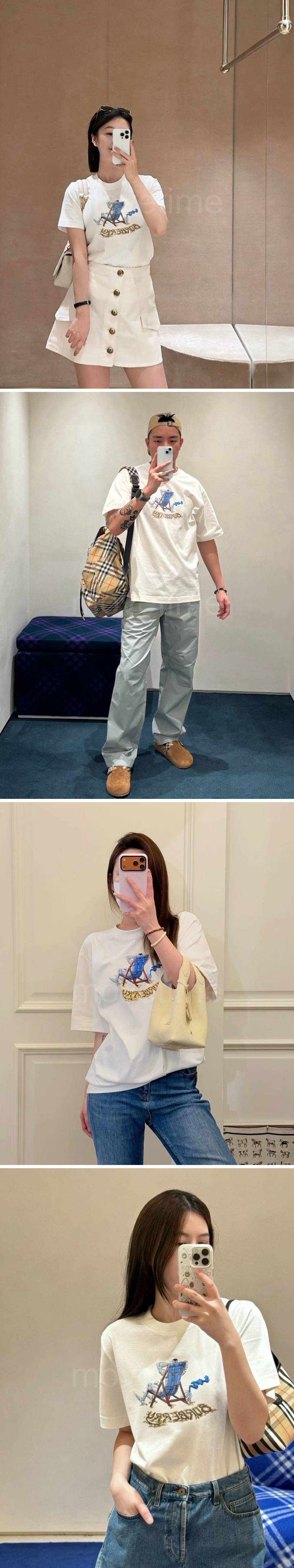 버버리 로고 그래픽 반팔 티셔츠 (2컬러) 26SS 상세이미지 2