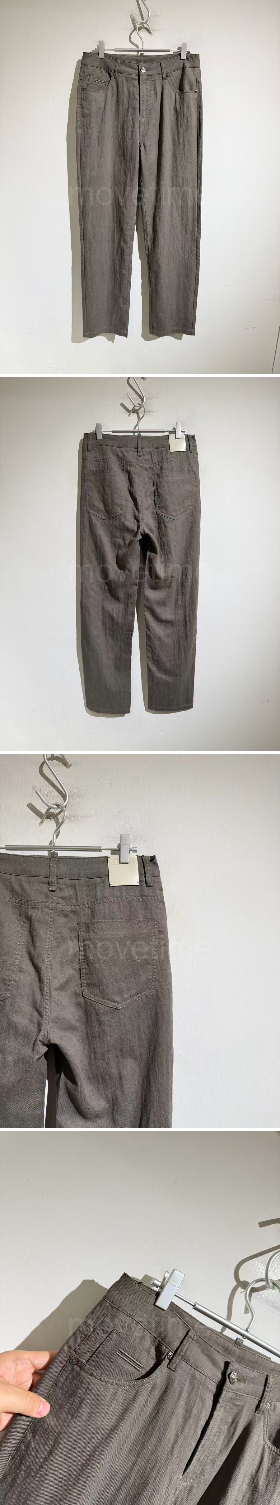 제냐 로고 ADVANCE DENIM 데님 팬츠 진 청바지 (그레이) 26SS 상세이미지 2