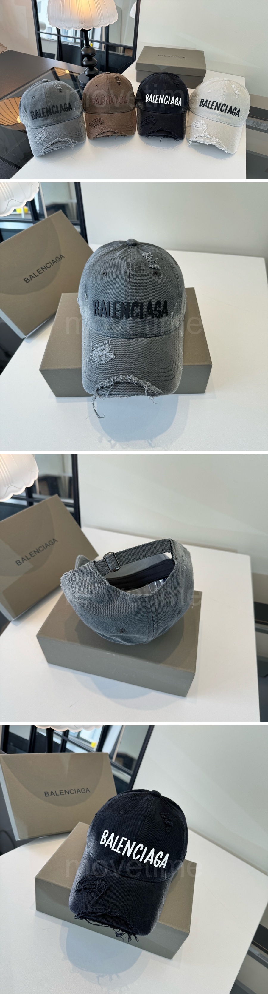 발렌시아가 빈티지 볼캡 모자 26SS 상세이미지 4