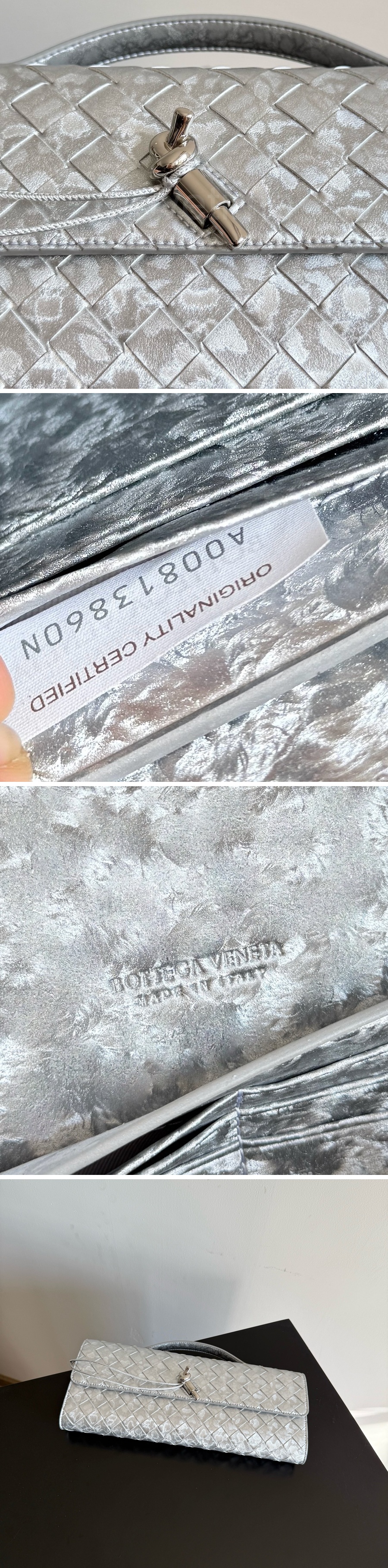 보테가베네타 롱 안디아모 Long Andiamo 클러치백 26SS 상세이미지 3
