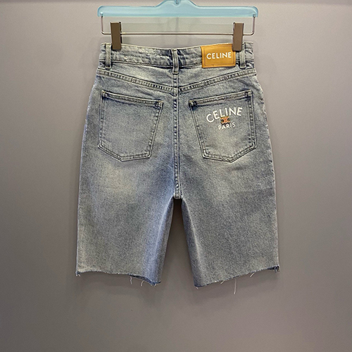 셀린느 여성 데님 쇼츠 반바지 26SS
