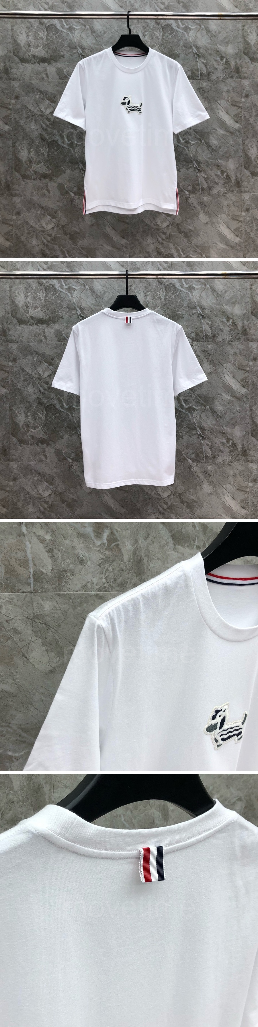 톰브라운 헥터 반팔 티셔츠 26SS 상세이미지 5