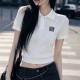 로에베 여성 카라 폴로 반팔 티셔츠 26SS