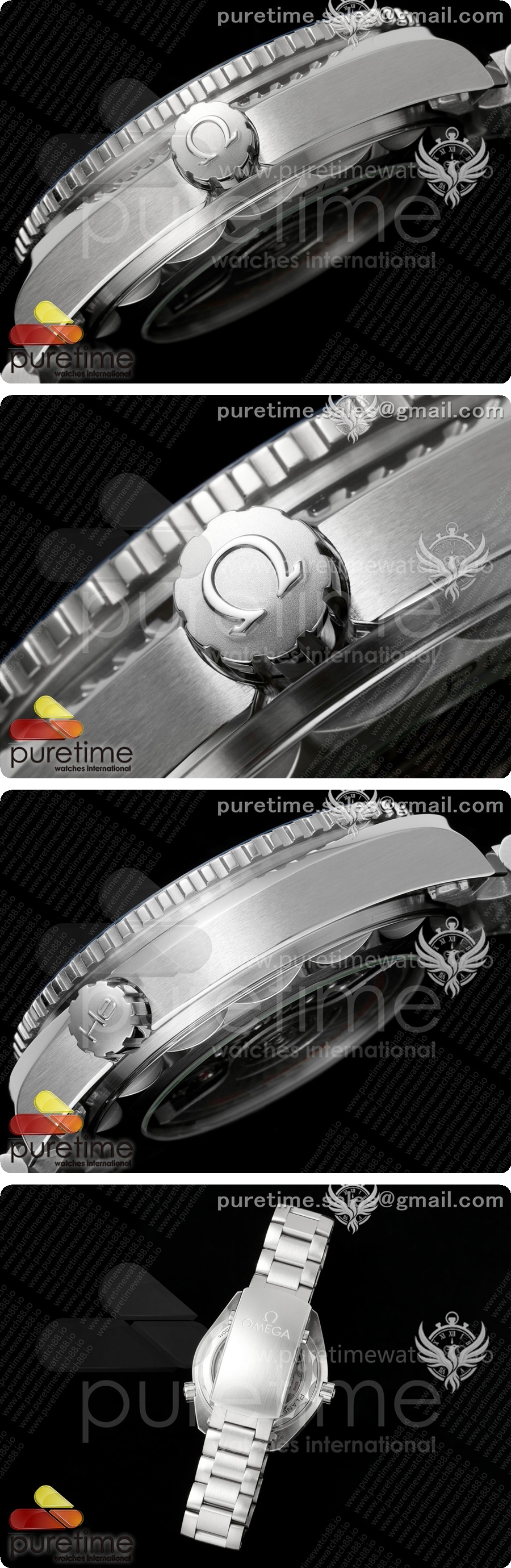 오메가 씨마스터 39.5mm VSF 1:1 베스트 에디션 블루 다이얼 스테인리스 스틸 브레이슬릿 VS8800 슈퍼 클론 V4 상세이미지 4