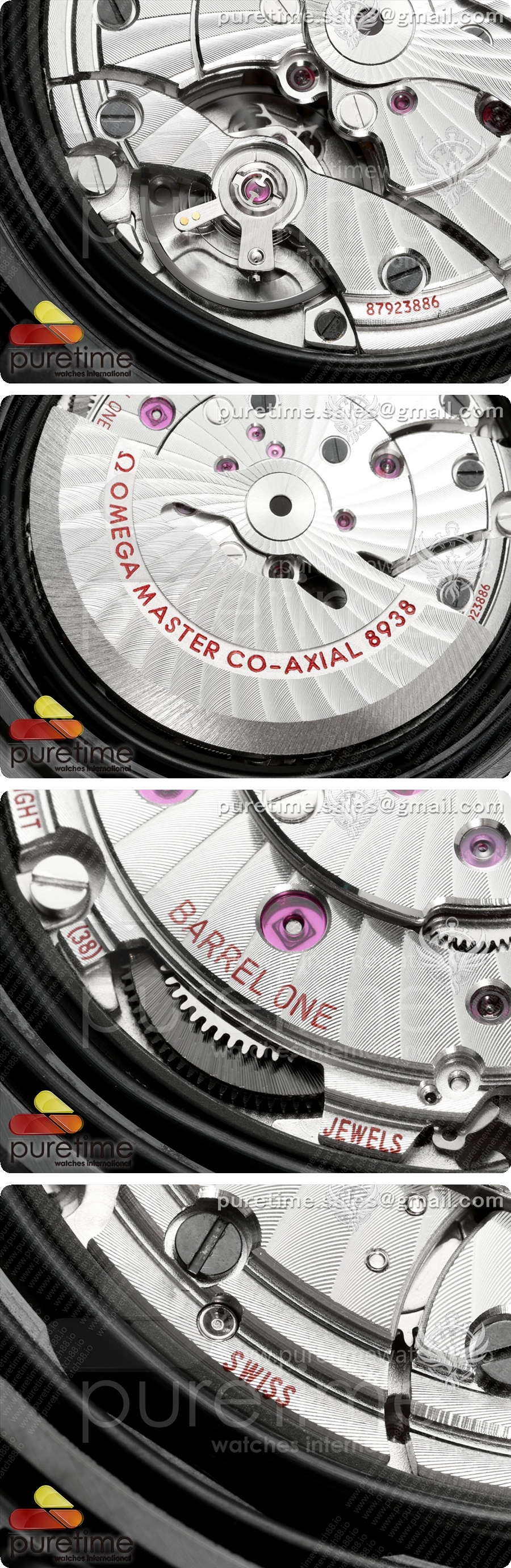 오메가 씨마스터 플래닛 오션 45.5mm GMT 월드타이머 리얼 세라믹 VSF 1:1 베스트 에디션 블랙/블루 SA8938 슈퍼 클론 상세이미지 6