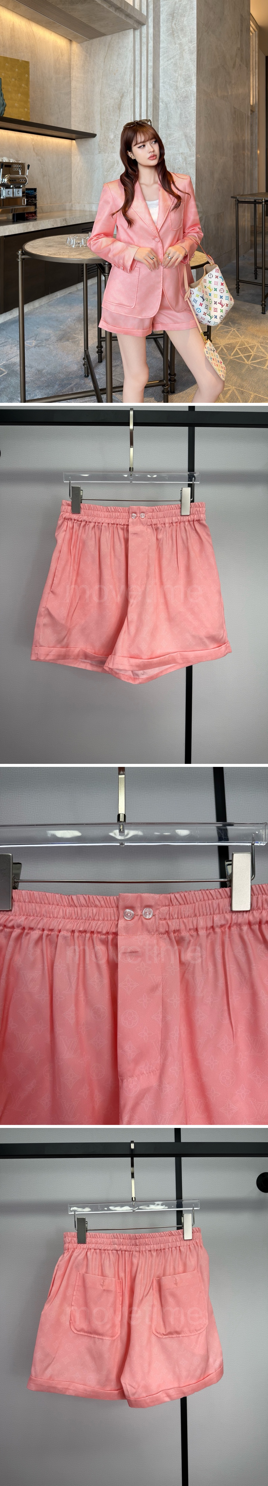 루이비통 여성 핑크 쇼츠 반바지 26SS 상세이미지 3