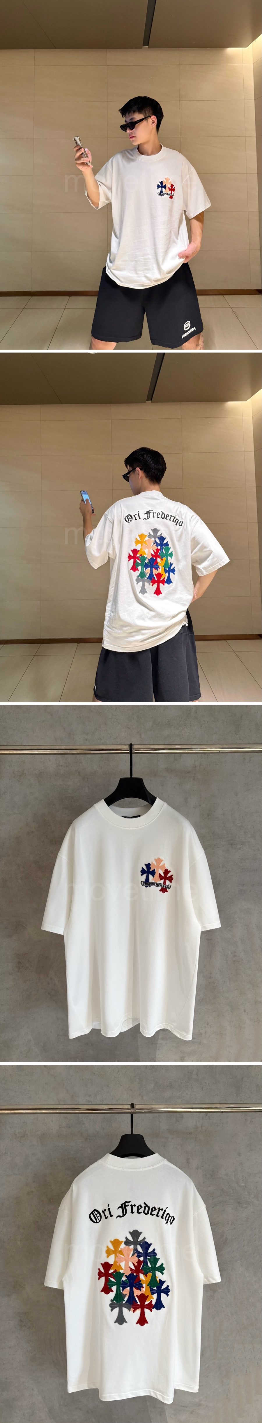 크롬하츠 크로스 그래픽 반팔 티셔츠 26SS 상세이미지 2