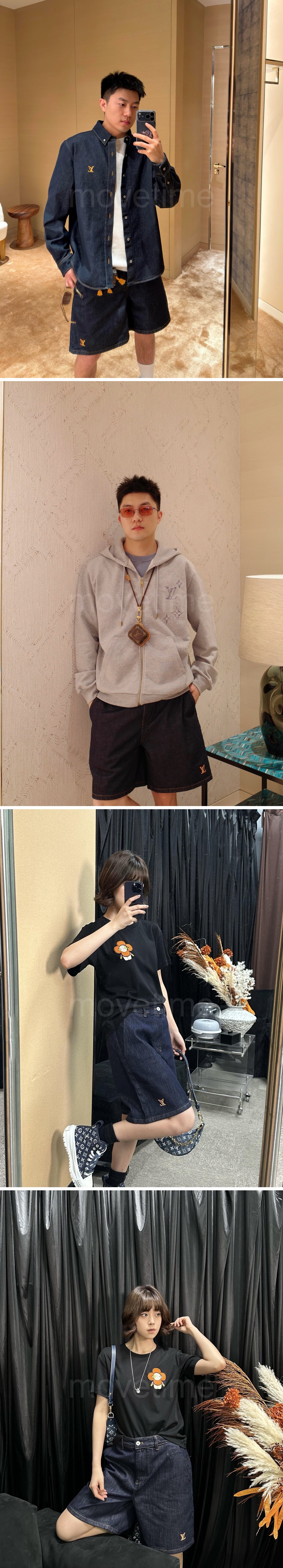 루이비통 데님 쇼츠 반바지 26SS 상세이미지 2