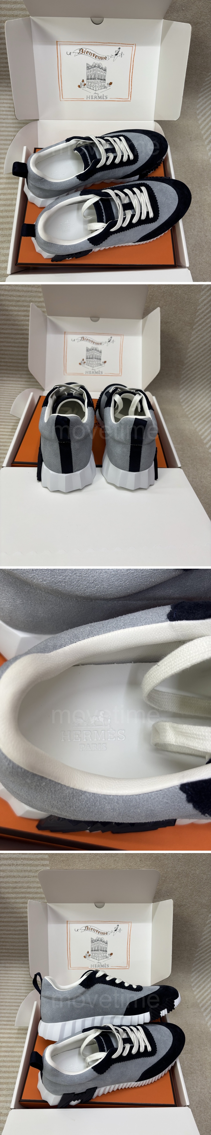 에르메스 바운싱 레더 가죽 스니커즈 운동화 26SS 상세이미지 7