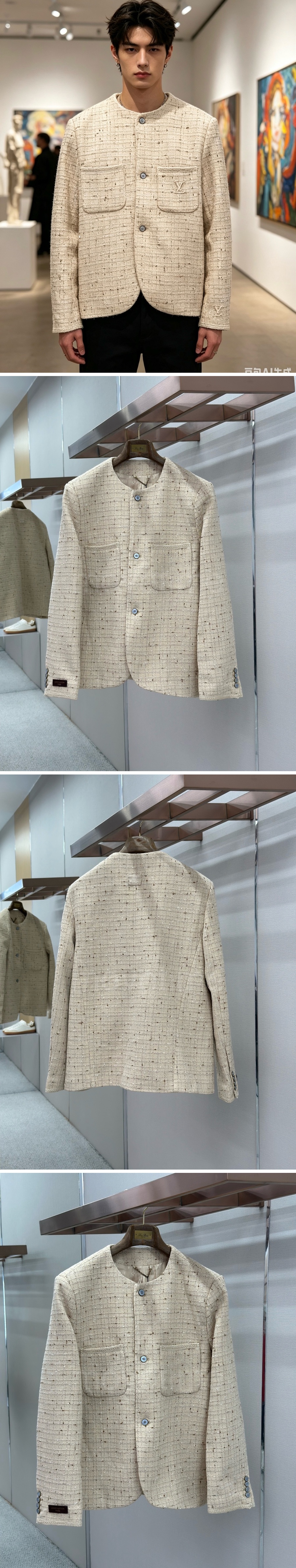 루이비통 Fabric 자켓 1AK6TQ  26SS 상세이미지 2