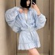 루이비통 여성 윈드브레이커 자켓 + 미니 스커트 상하의 세트 26SS