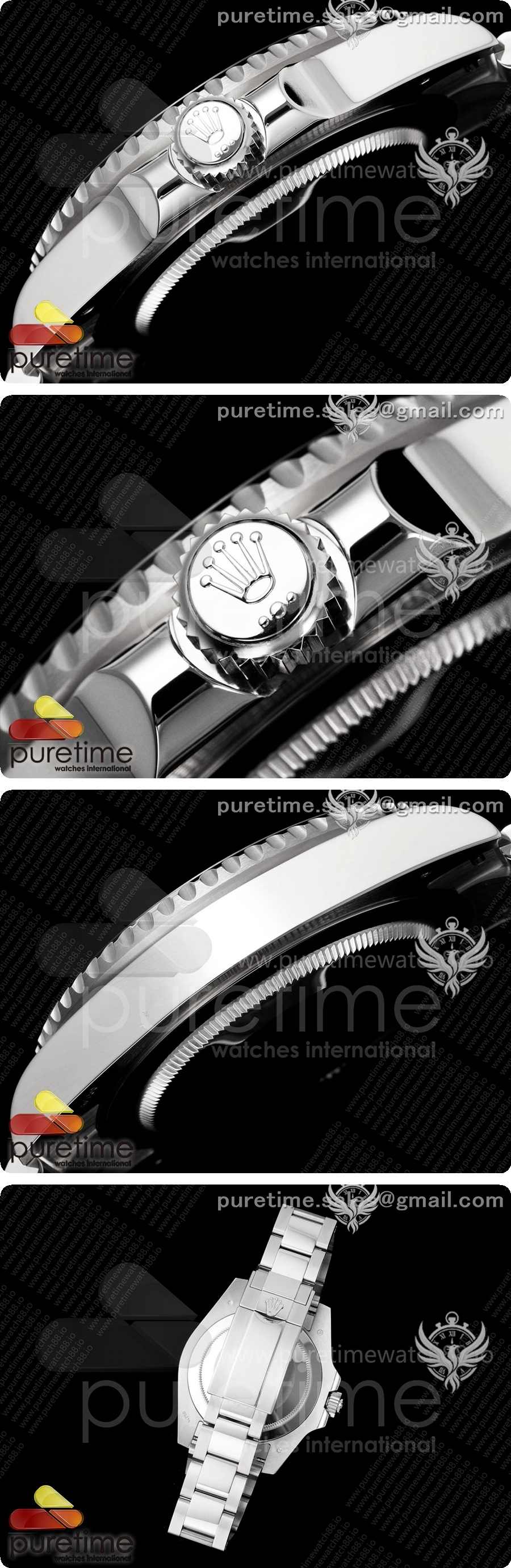 로렉스 GMT-Master II 126719 BLRO 블루/레드 세라믹 WF 베스트 에디션 블랙 다이얼 브레이슬릿 JH3285 CHS 상세이미지 4