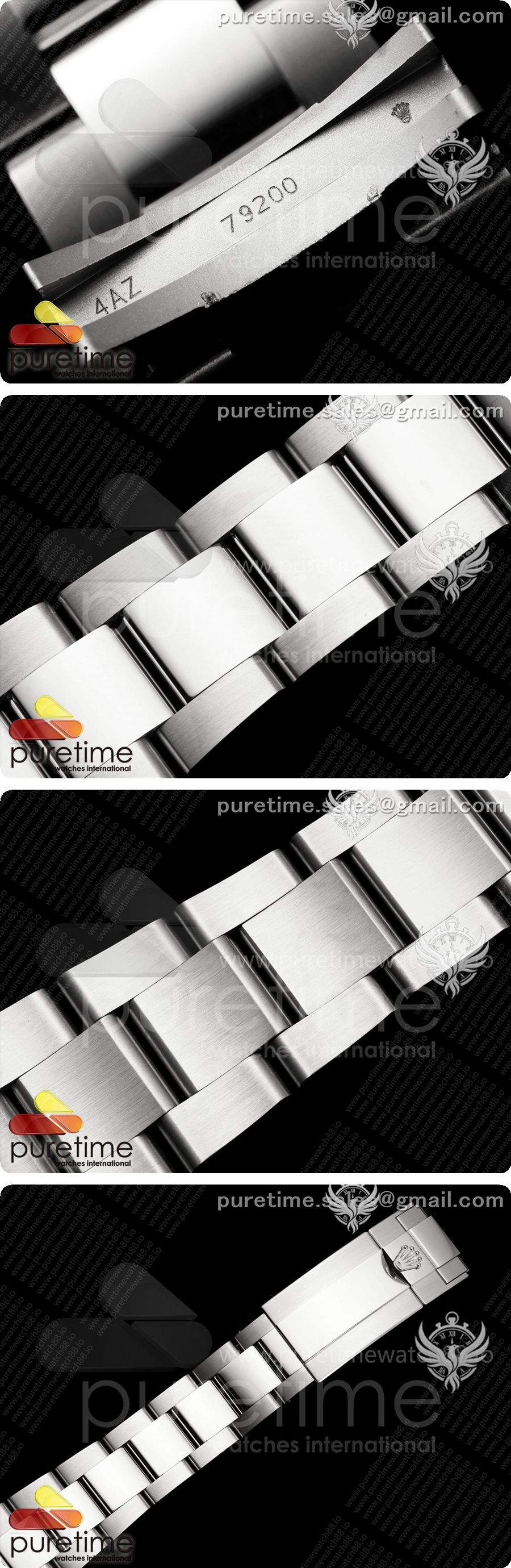 로렉스 GMT-Master II 126719 BLRO 블루/레드 세라믹 WF 베스트 에디션 블랙 다이얼 브레이슬릿 JH3285 CHS 상세이미지 10