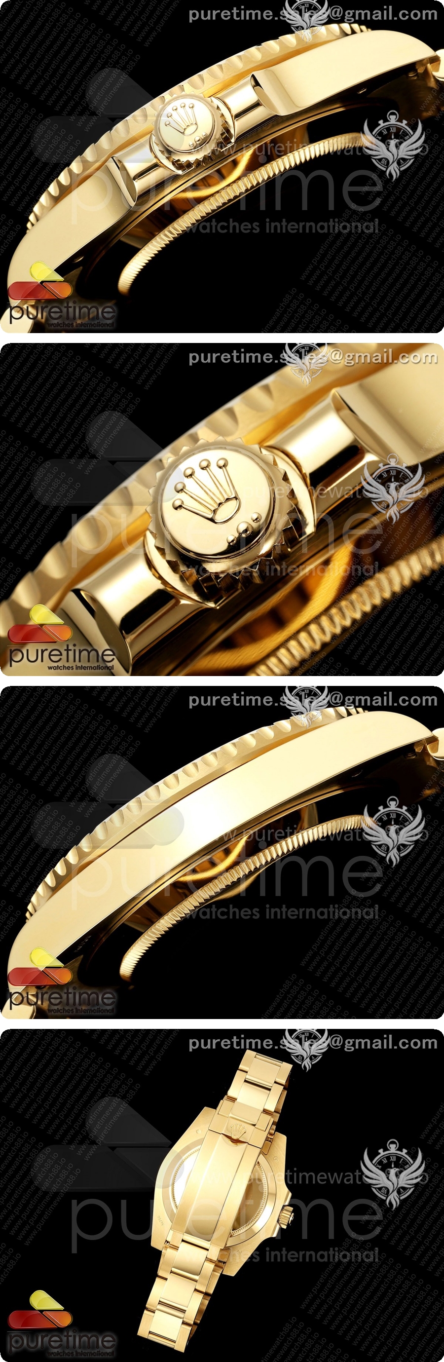 로렉스 서브마리너 40mm 116618 LN 블랙 세라믹 WF 1:1 베스트 에디션 DD3135 상세이미지 4
